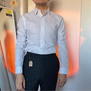 Express Flower Patterned Shirt